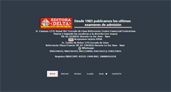 Desktop Screenshot of editoradelta.com